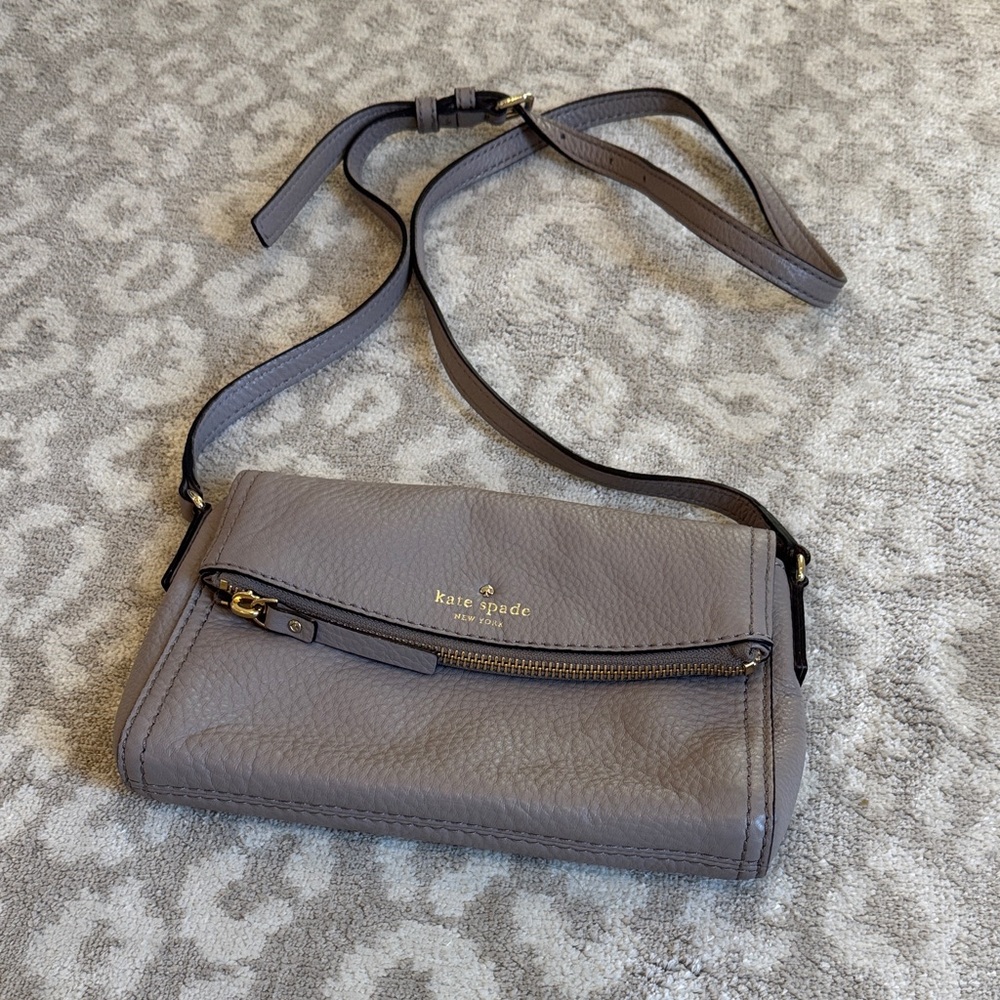 Kate Spade Taupe Crossbody Bag